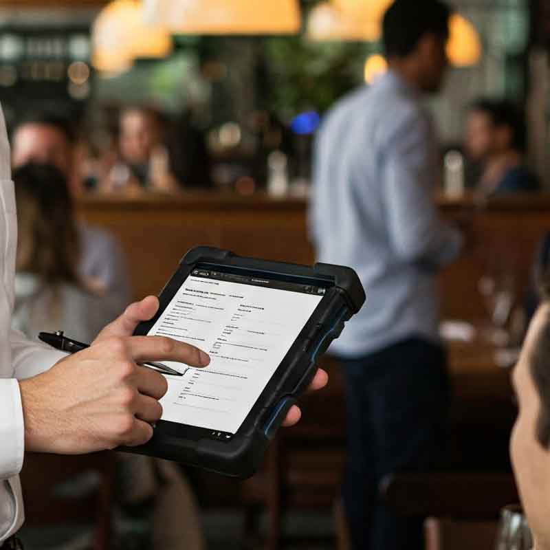 Waiter Tablet EPOS System Hover View